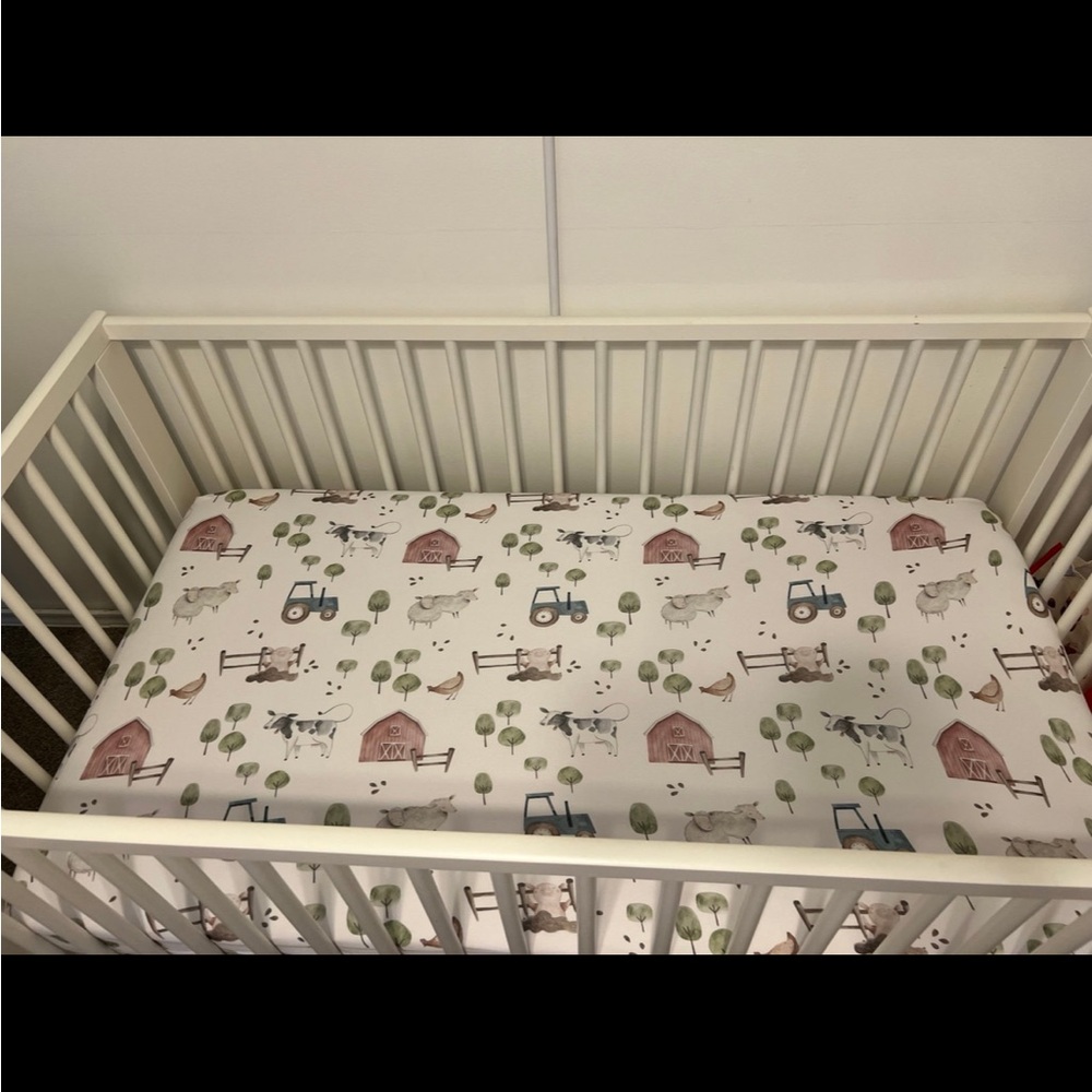 Farmhouse Crib Sheet